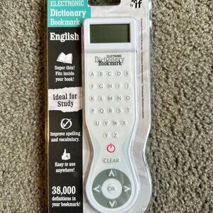 IF Electronic Dictionary Bookmark